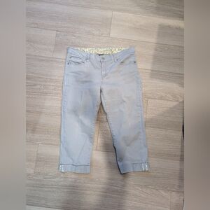 Faded Glory Gray Capris
